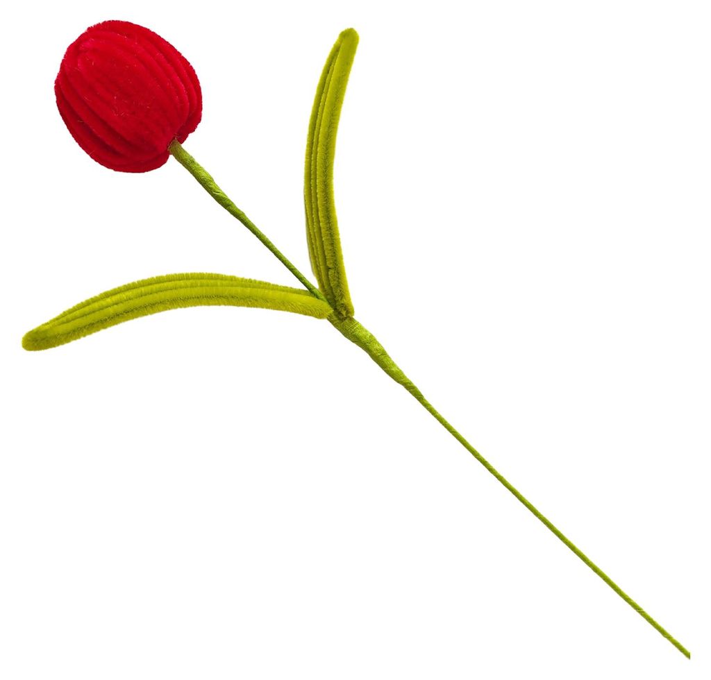 Fertige Pfeifenreiniger-Blumenbastelarbeit, handgefertigte künstliche Tulpen, konservierte Tulpen, Geschenk für Frauen, Partnerin, Jahrestag, Mut...