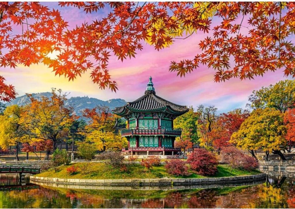 CASTORLAND Puzzle Palm Gyeongbokgung, Sü dkorea 500 dls