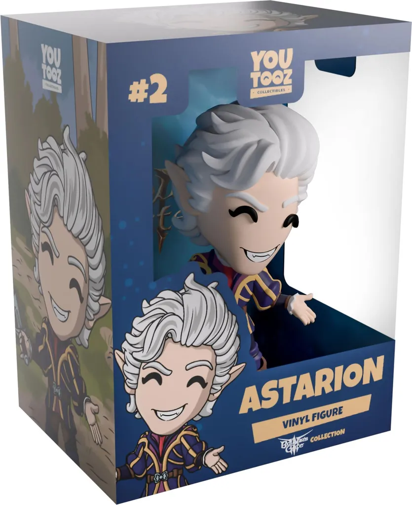 Statuette Astarion Baldur's Gate 3 - Figurine de Collection 13 cm Vinyle