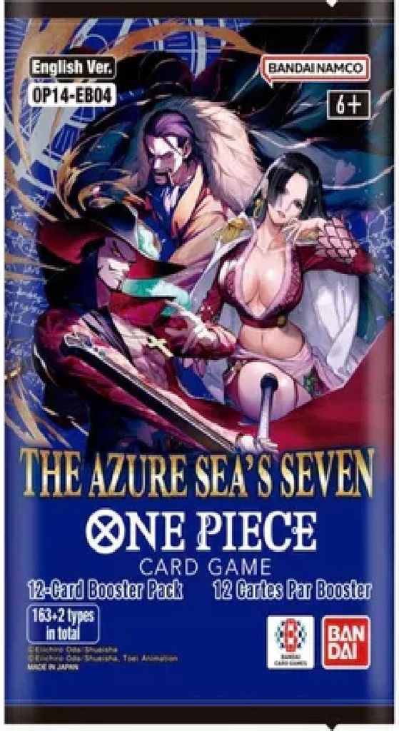 One Piece Card Game I Sette Mari Azzurri OP-14 Pacchetto Immagine del prodotto 