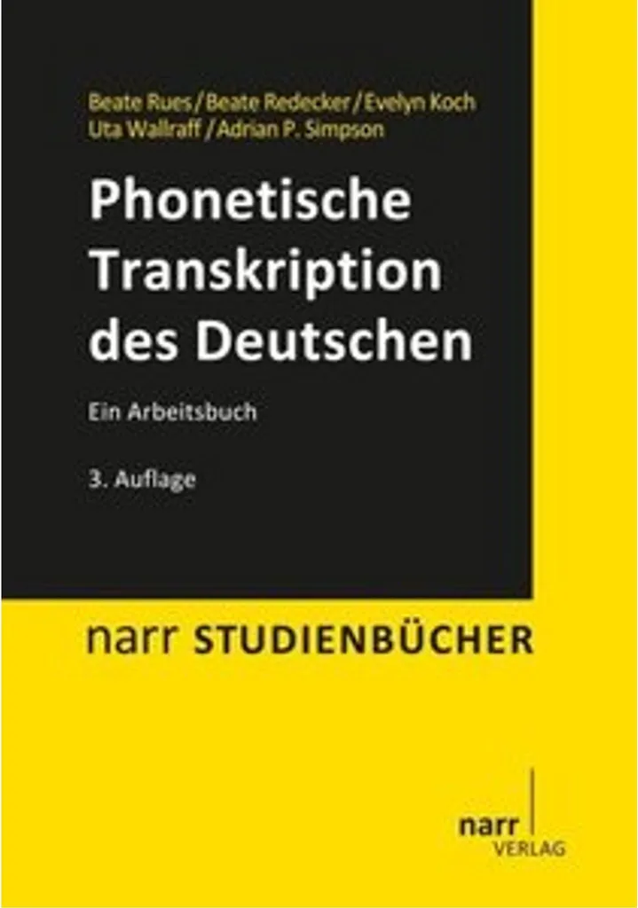 Corriger son Accent Allemand : Manuel de Transcription Phonétique API