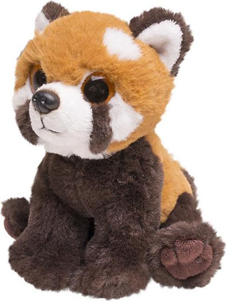 Nature Planet Plusch roter Panda - Kuscheltier - 13 cm - Kuschelpanda