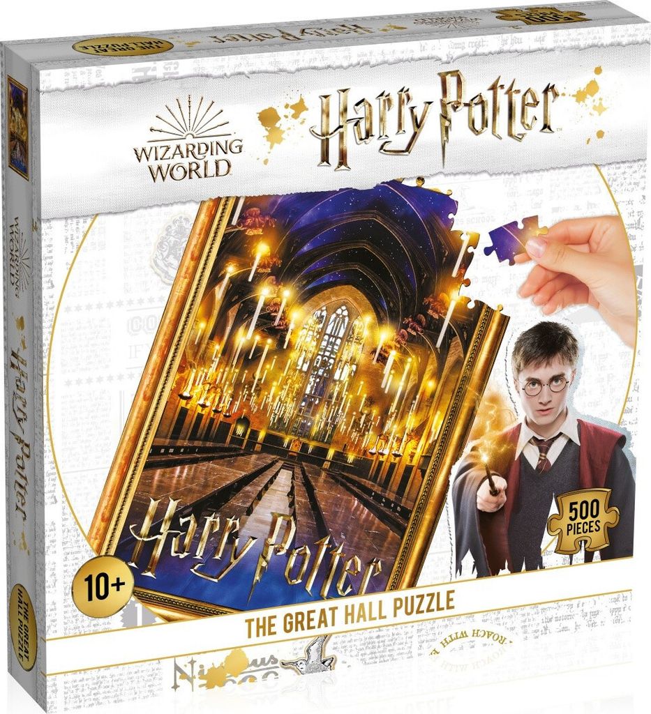 Winning Moves Harry Potter - Great Hall Puzzle (500 pcs)