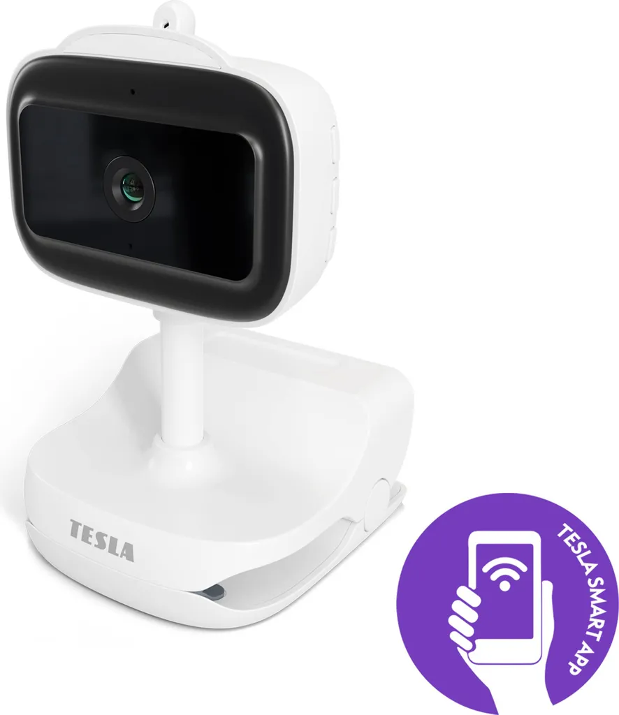 TESLA Smart Camera B500 - Caméra de Surveillance WiFi Intérieure Blanc/Noir - 11