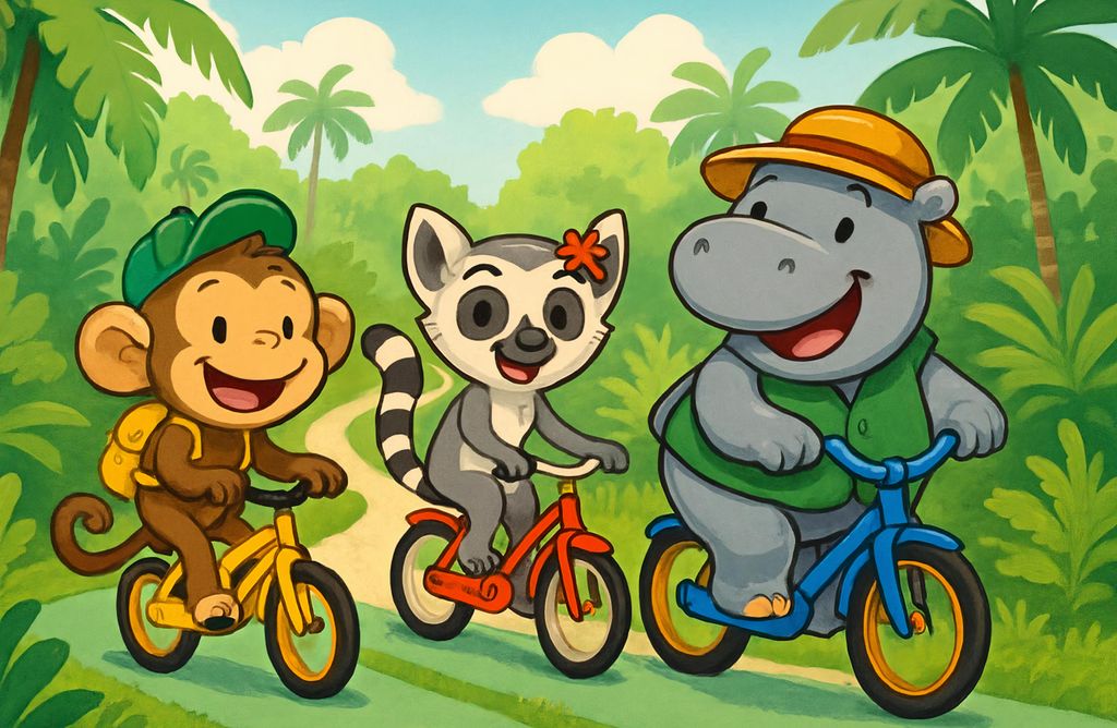 hansepuzzle 111810 - Milo, Lulu und Sash Puzzle, 500 Teile, Kinder, 46,0 x 30,0cm mit hochwertiger Aufbewahrung, Kartonbox & Beutel