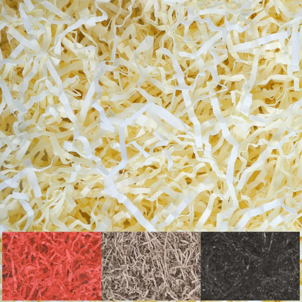 Frisure Papier Créative Crème 1kg pour Décoration de Mariage et DIY