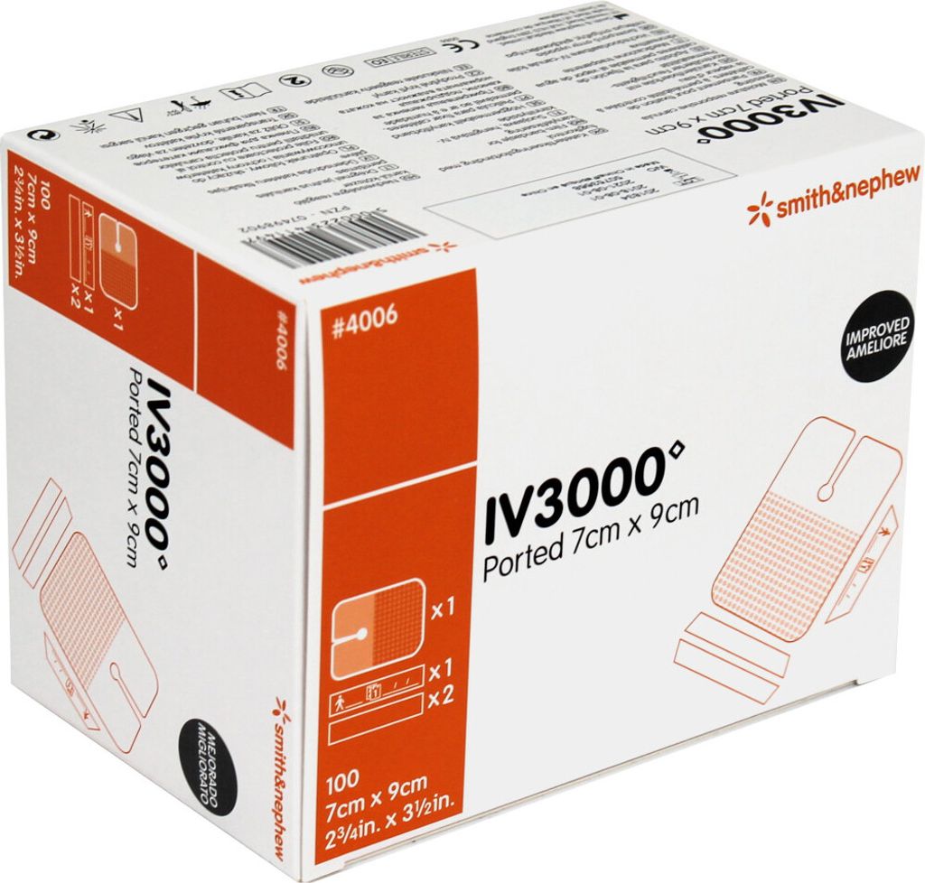 Opsite IV 3000 one-Hand ported Verband 100 St