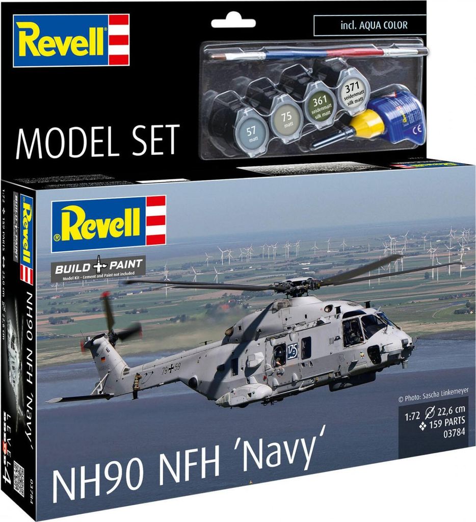 Revell modelset NH90 NFH "Marine" schaal 1:72 Productafbeelding 