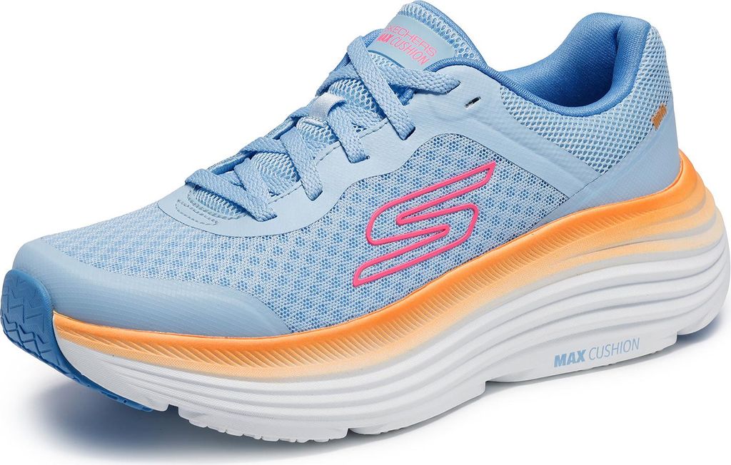 Skechers Damen Sneaker Max Cushioning blau Größe 39 Produktbild 