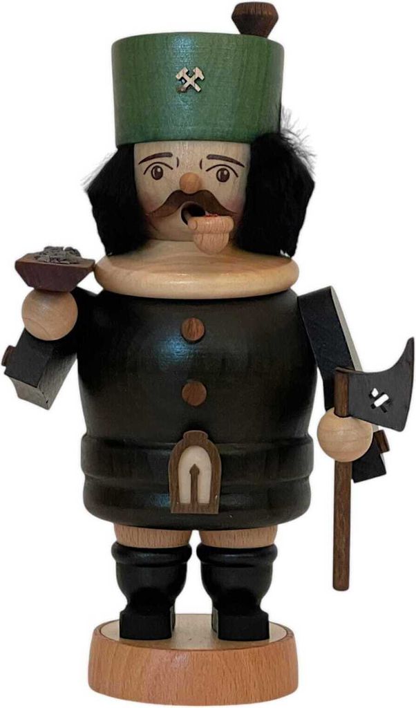 Bergmann (19cm) Räuchermann von Kunstgewerbe Lenk & Sohn