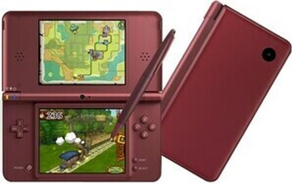 Nintendo DSi XL Grundgerät - bordeauxrot Produktbild 