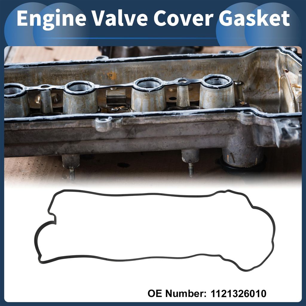 Ventildeckeldichtung Nr.1121326010 für Toyota für Auris2006-2012 Schwarze Zylinderkopf-Ventildichtung 1 Stück