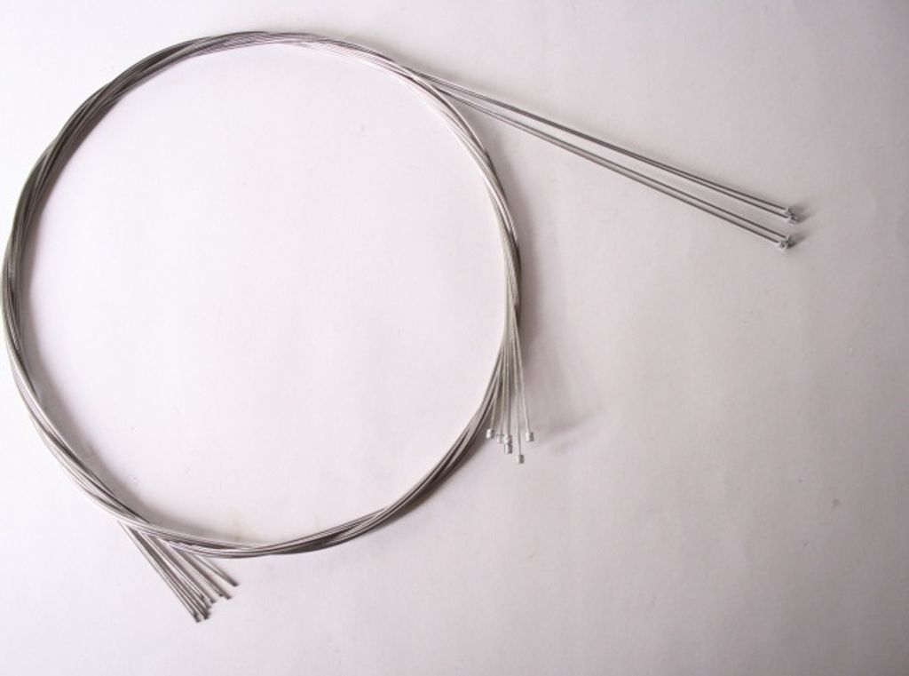 Elvedes Schaltzug 1,1 mm HEAD 2.250MM L = 4 * 4 Edelstahl-PRO 10