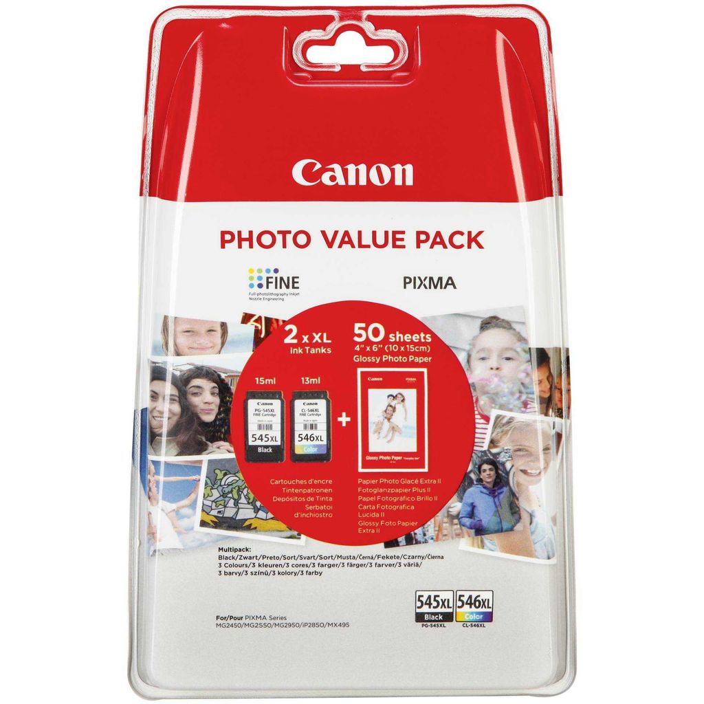 Canon Neoriginální ink CLI-581 XL CMYK Multi Pack, CMYK, blistr, 4