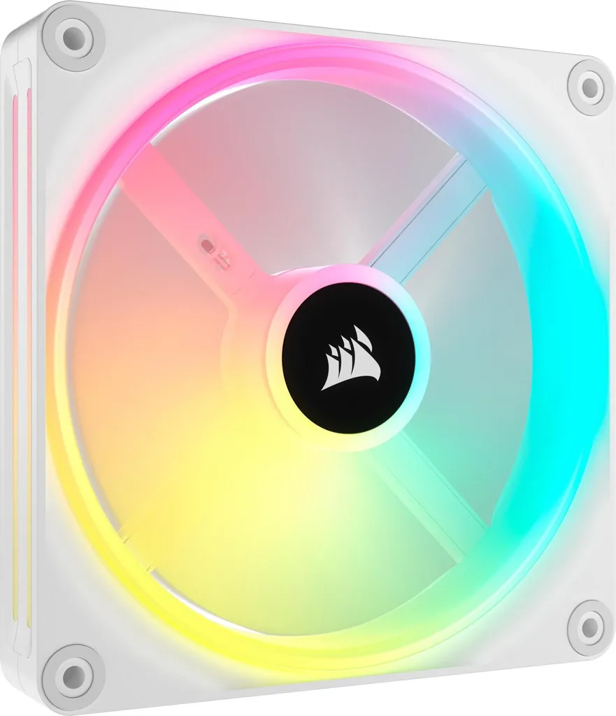 Ventola Corsair iCUE LINK QX140 RGB 140mm PWM White Single Pack