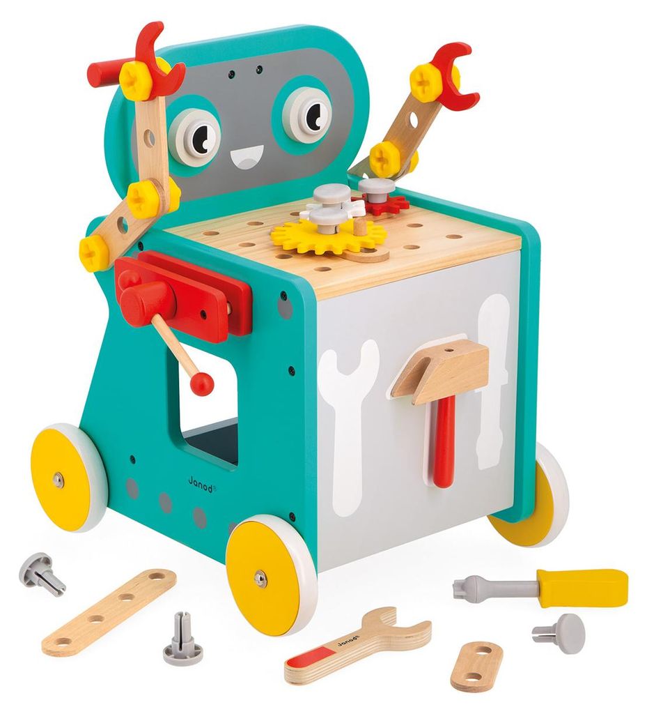Janod Brico ́kids Roboterwagen One Size