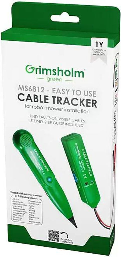 Káblový detektor MS6812, pre robotickú kosačku, 9 V, zelený Obrázok produktu 