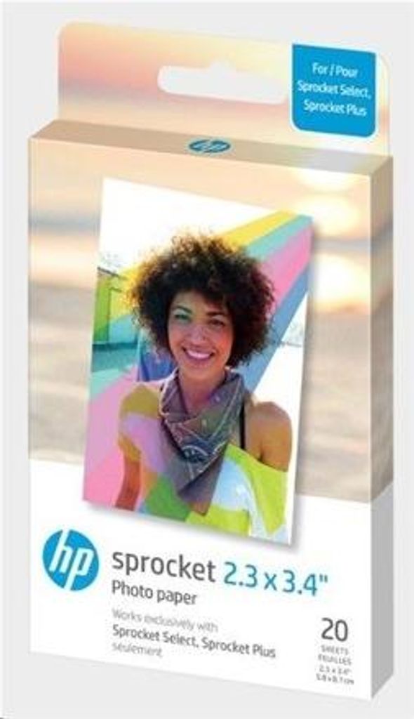 HP Sprocket Select 20 Pack.Papier 2.3x3.4 (HPIZL2X320) Produktbild 