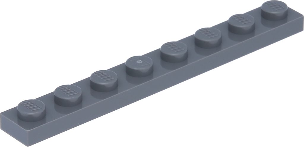 Lego 1x8 Platte 3460 - 1 Stück Dunkles Bläuliches Grau