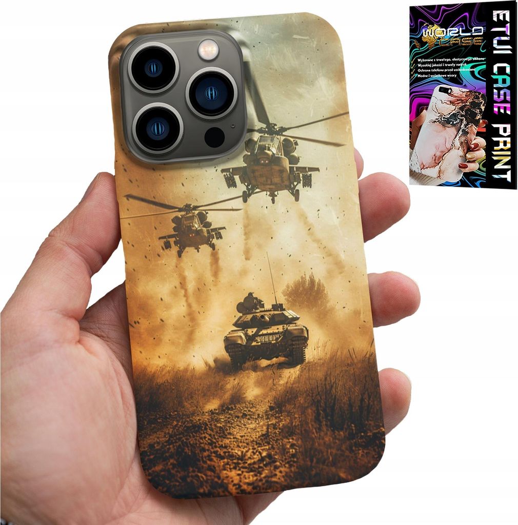 Fall Für Iphone 16 Pro Max - Hubschrauber Militär Panzer Militär Fall