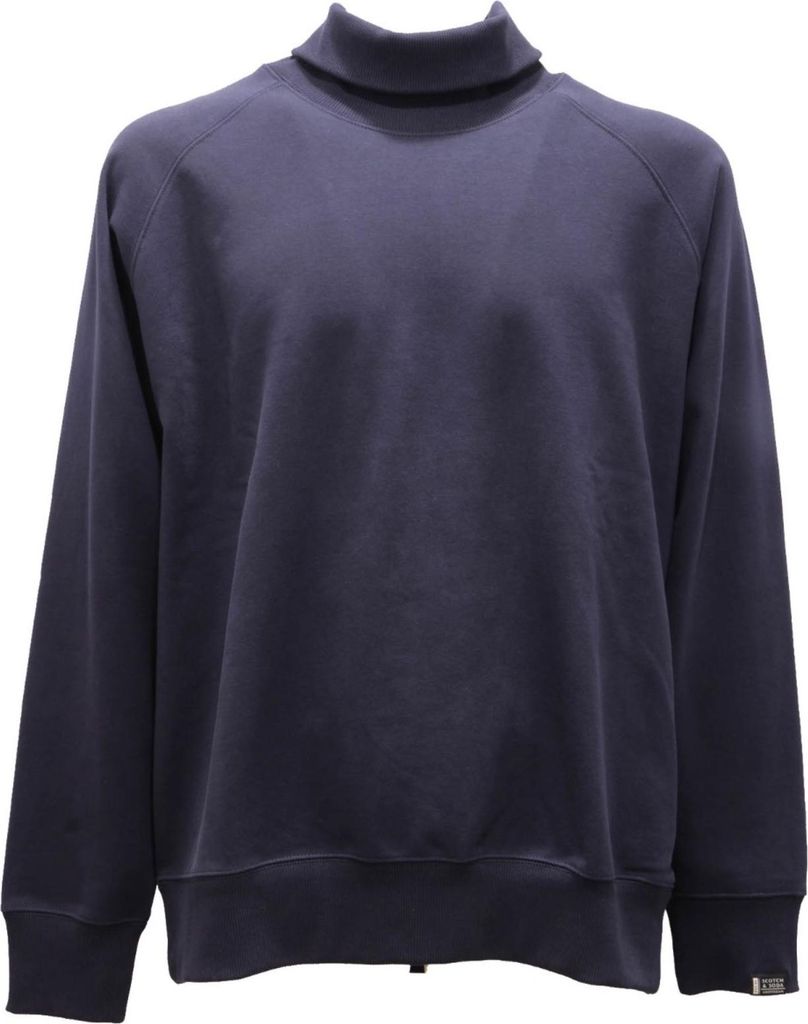 1903AH felpa SCOTCH&SODA blue turtleneck sweatshirt man