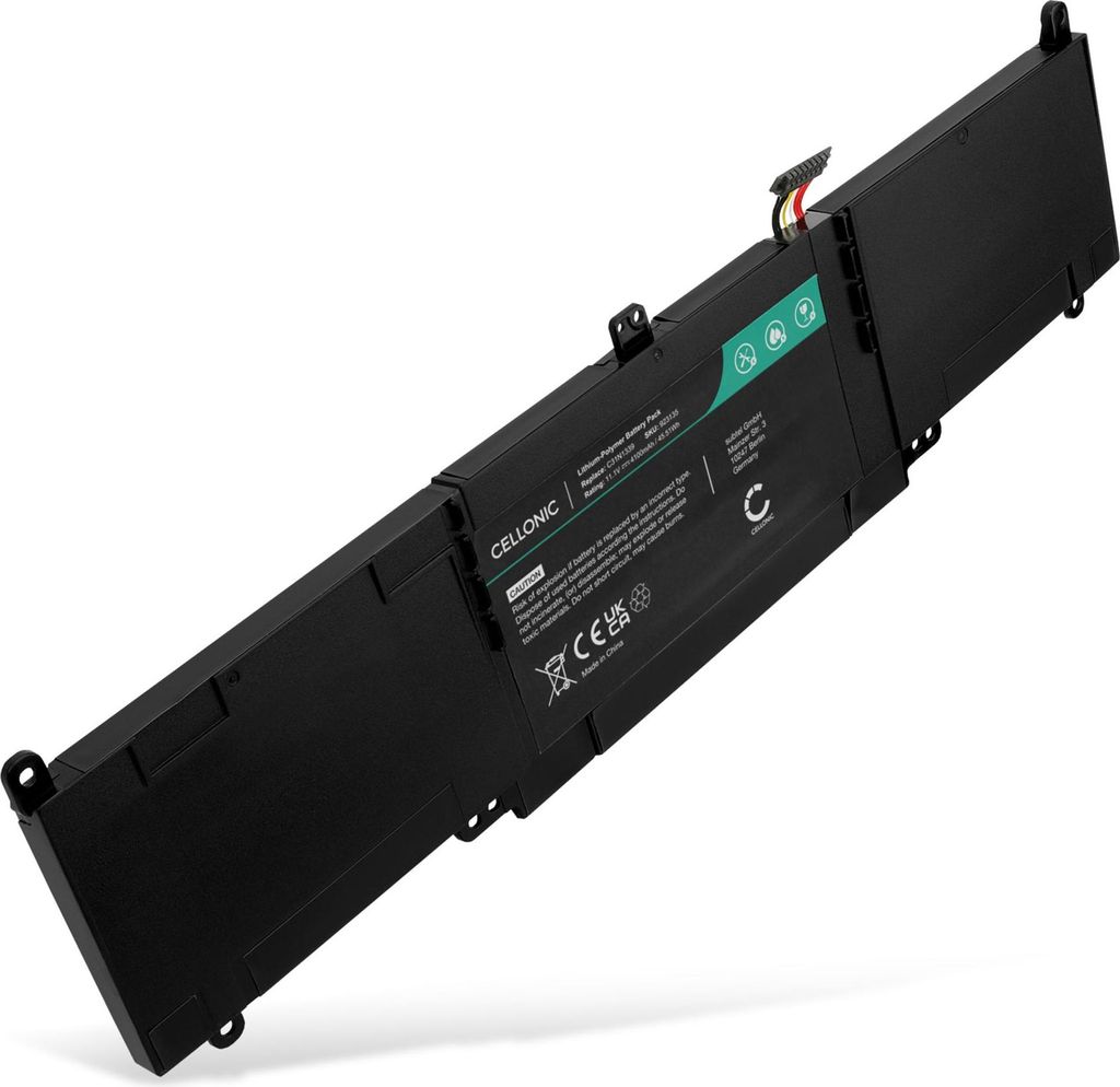 CELLONIC 1x Akku für Notebook Kompatibel mit ASUS Zenbook UX303LA, Zenbook UX303UB, Zenbook UX303UA, C31N1339 - (4100mAh, 11.1V)