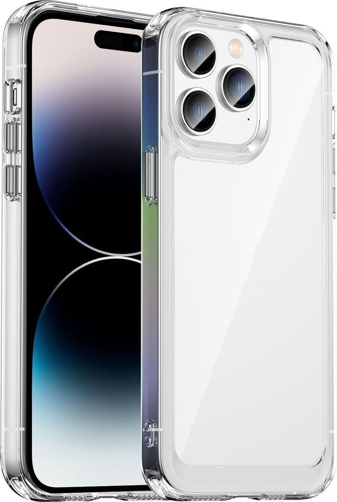 Mobigear Crystal Durchsichtig iPhone 14 Pro Hülle Hardcase Backcover - Transparent
