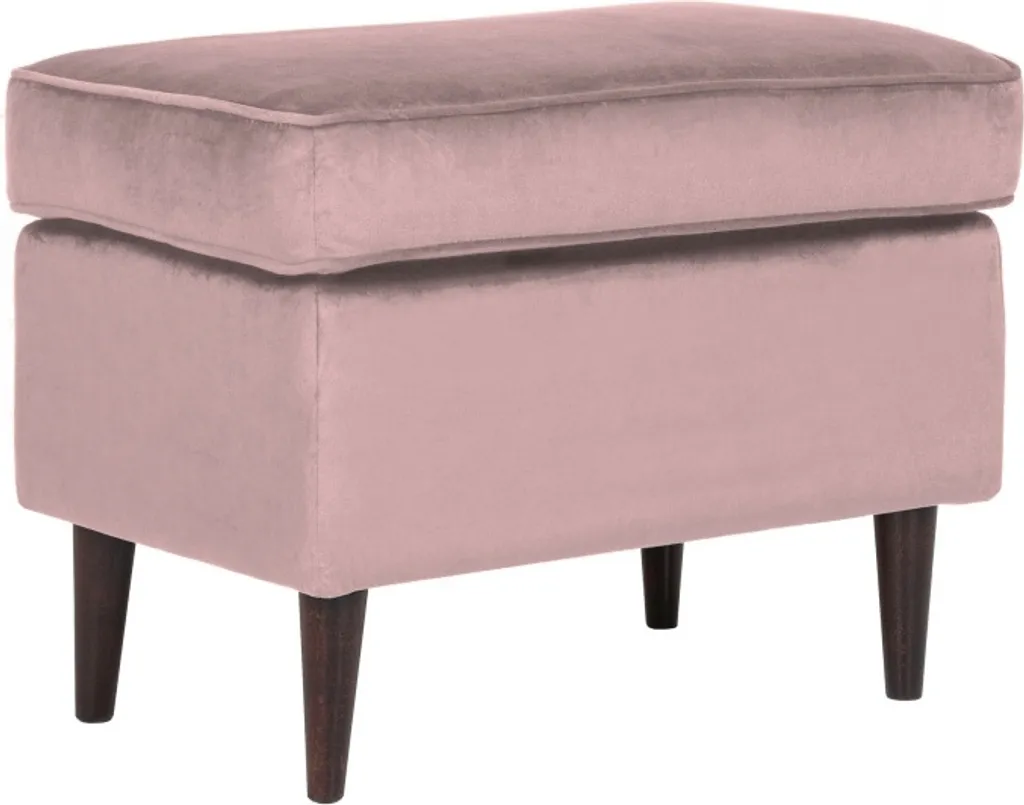 Pouf Rosa ALENKA 1 Imbottito: Arredo Glamour per Camera e Salotto
