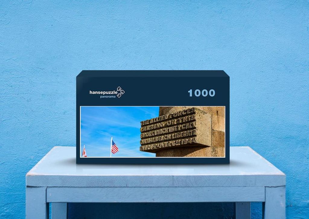 hansepuzzle 61510 - Amerika Puzzle, 1050 Teile, Hintergründe, 60,0 x 46,0cm mit hochwertiger Aufbewahrung, Kartonbox & Beutel