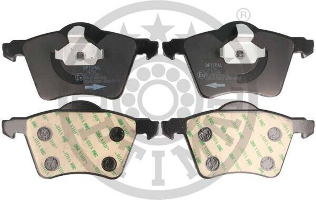 OPTIMAL Bremsbeläge Satz Vorne Bremsklötze für FORD GALAXY (WGR) BP-12742