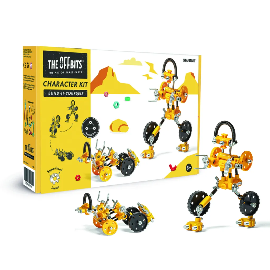 Jeu de Construction Métallique GiantBit OffBits pour Enfant Créatif