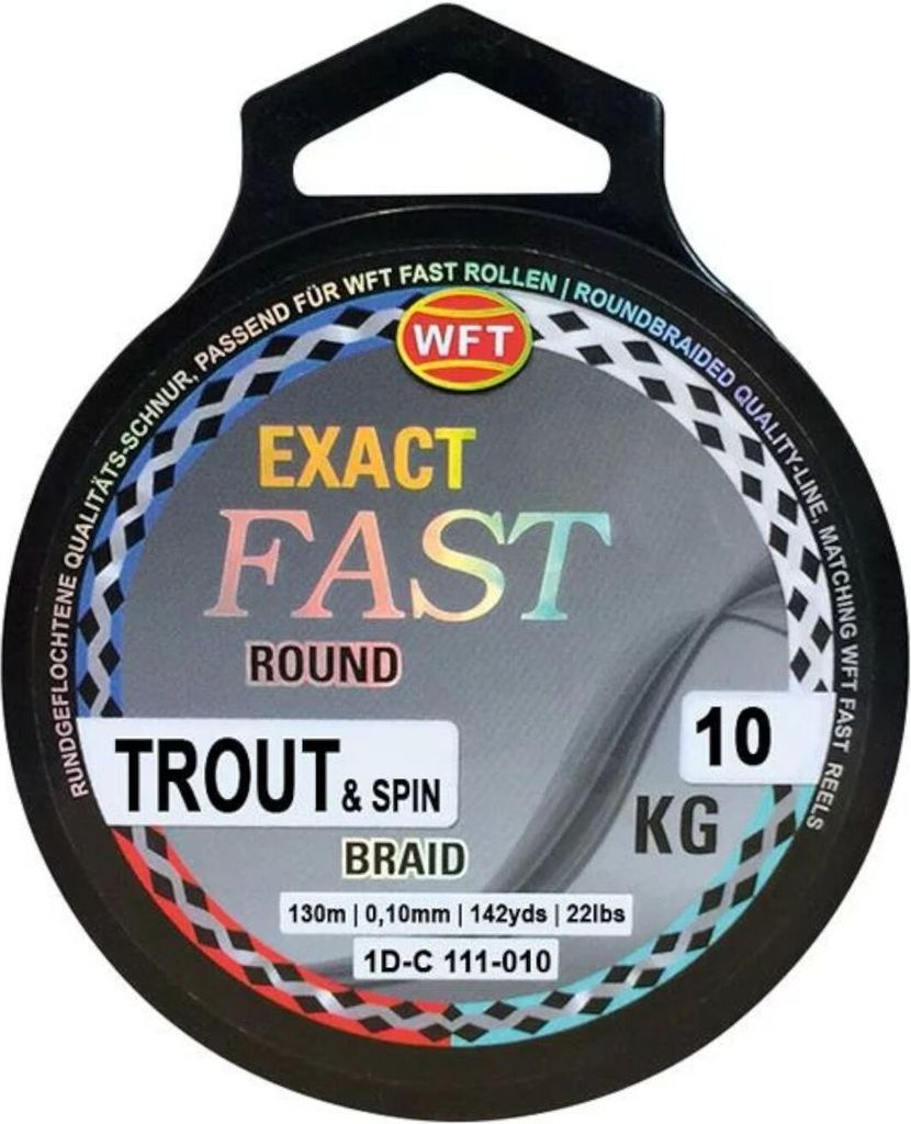 WFT Fast Trout & Spin trans exact 10kg 0,10mm - 130m Angelschnur