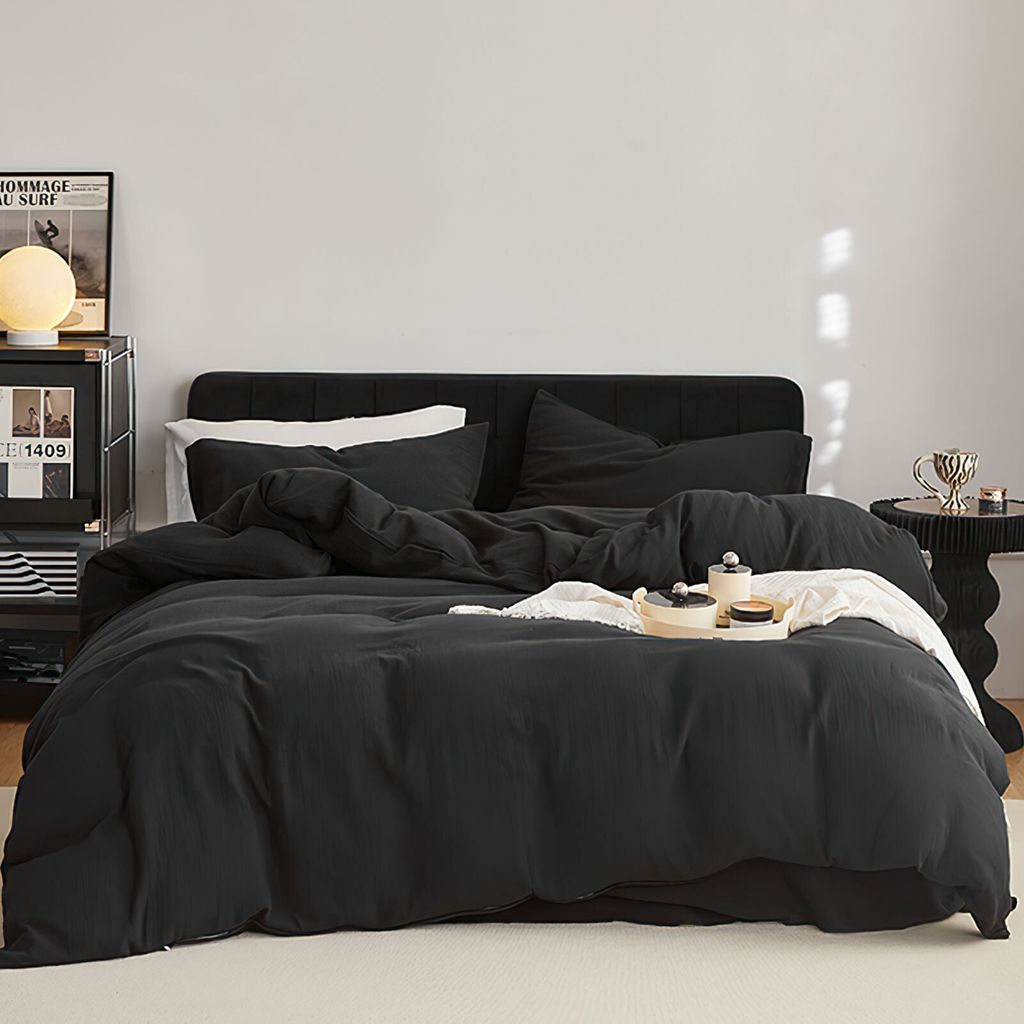 Ste-X Bettwäsche-Set 220x240cm - 85% Polyester 15% Baumwolle Mit Kissenbezügen