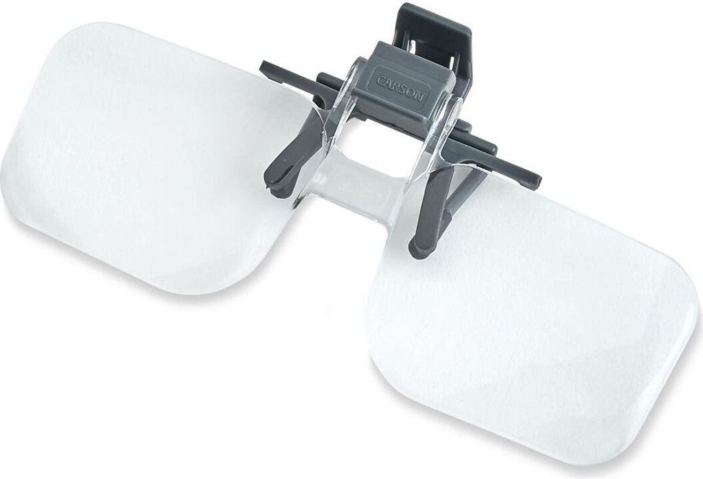Carson Loep Brille 1.5X (+2,25 Dioptrie) Clip-On und Flip-up