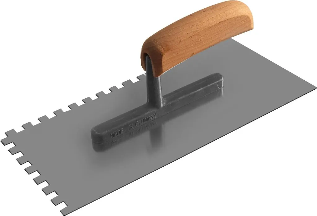 Taloche acier E8 anti-traces pour lissage parfait des murs 280 mm