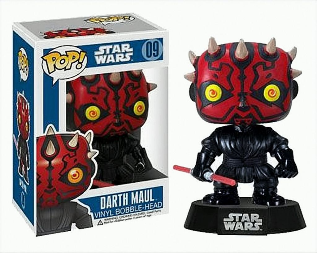 FUNKO WACKELKOPF POP CULTURE STAR WARS DARTH MAUL FIGUR NEU! Funko