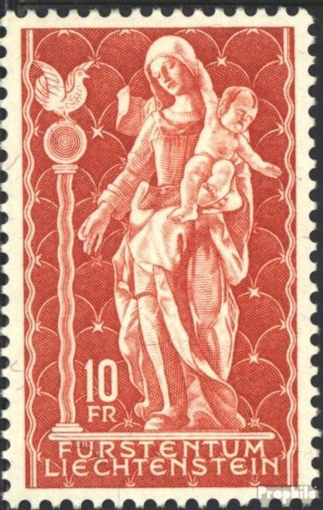 Briefmarken Liechtenstein 1965 Mi 449 (kompl.Ausg.) postfrisch Madonna v. Schellenberg