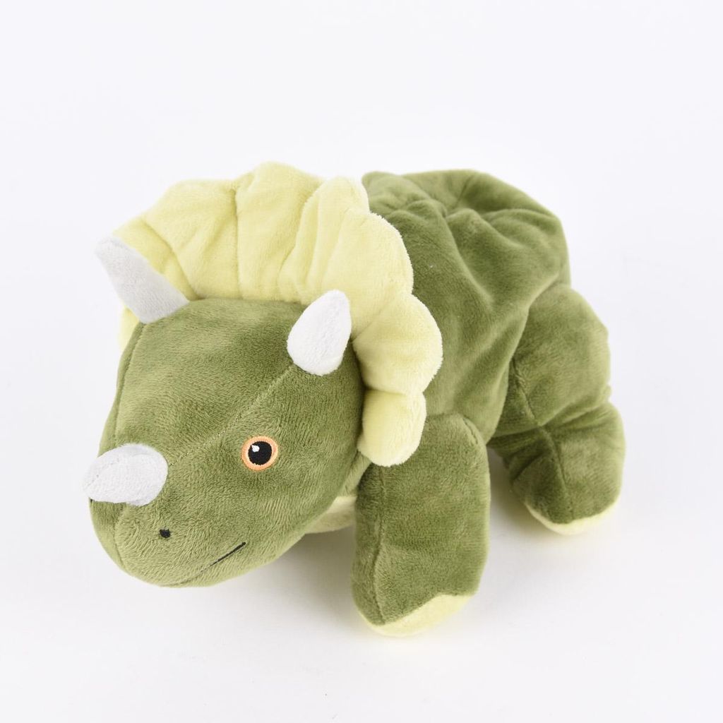Warmies Wärmestofftier Dino Triceratops grün Hirse-Lavendelfüllung