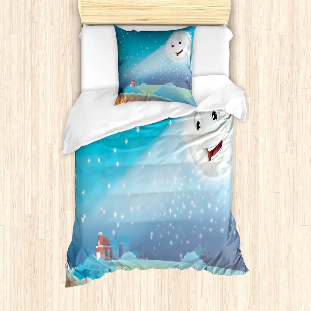 Recensione Set Copripiumino ABAKUHAUS Lunar Smile per Bambini