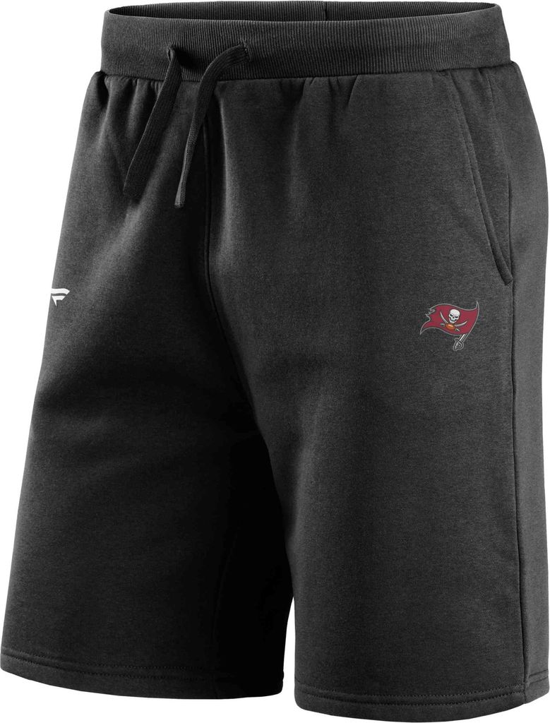 Fanatics - NFL Tampa Bay Buccaneers Primary Logo Fleece Shorts : Schwarz M Farbe: Schwarz Größe: M