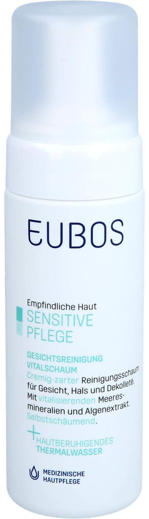 Eubos Sensitive Mousse vitale nettoyante pour le visage 150 Image du produit 