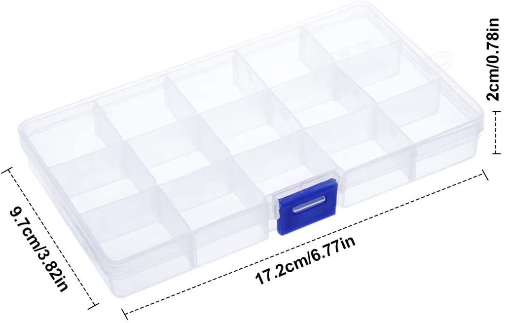 Kunststoff Sortierboxen Kleinteile Sortimentskasten mit Deckel