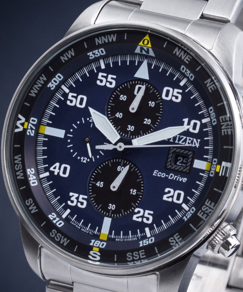 Citizen CA0690-88L Eco-Drive Chronograph Herrenuhr 44mm Produktbild 14
