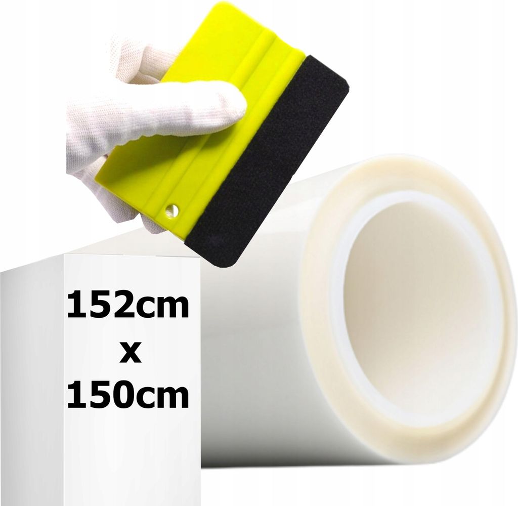 SOLAR SYSTEMS | Schutzfolie PPF Ultrashield - 152x150 cm - transparent - selbstheilend - kratzfest