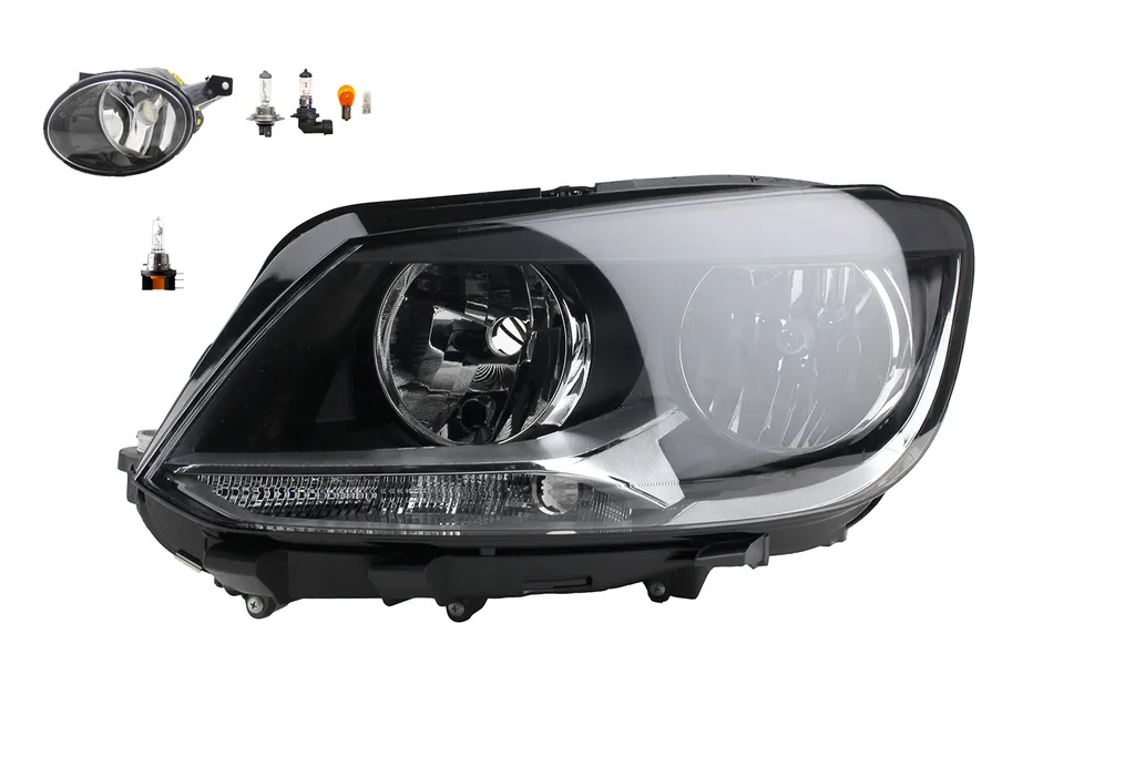 Proiettore Johns VW Touran 1T3 (2010-2015) Sinistro | H7/H15 + Motore