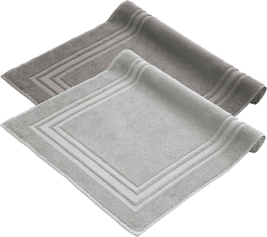 Komfortec Badvorleger Set 2 Teilig, Waschbar Duschmatte & Produktbild 
