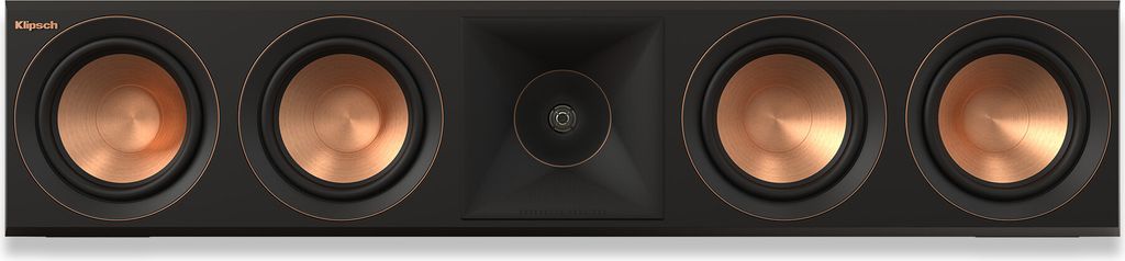 Klipsch Reference Premiere RP-504C II | 3-Wege Bassreflex Centerlautsprecher | Ebenholz Schwarz