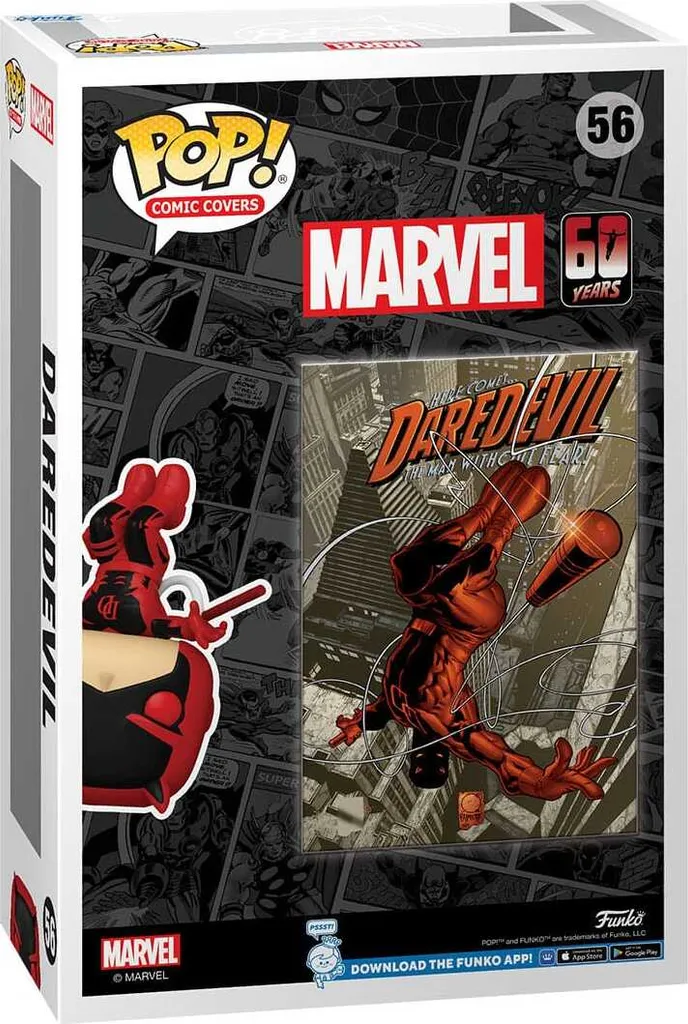 Figurine Pop Comic Covers Daredevil 56 Marvel - Collection 60ème Anniversaire - 4