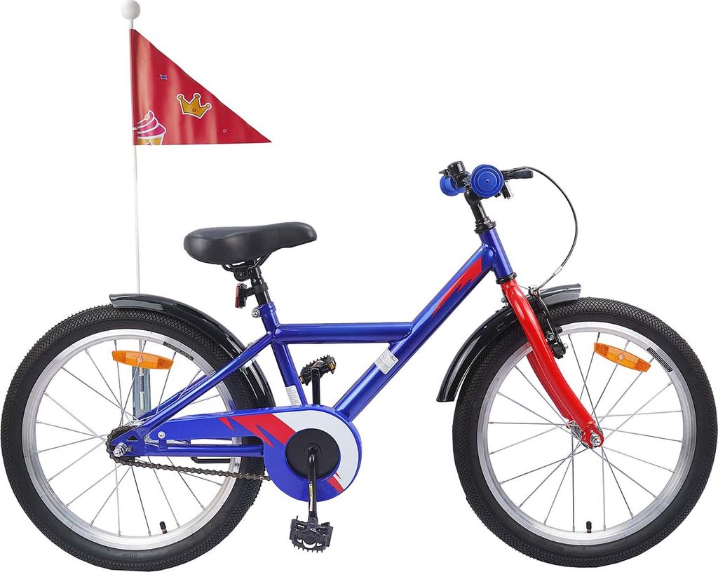 Kinderfahrrad 20 Zoll für 6-11 Jahre alt Dunkelblau