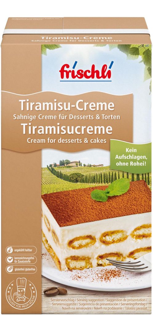 Frischli Tiramisu Creme 1kg Produktbild 